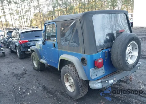 2003 Jeep Wrangler Se из США, поврежденный, VIN 1J4FA29173P366865